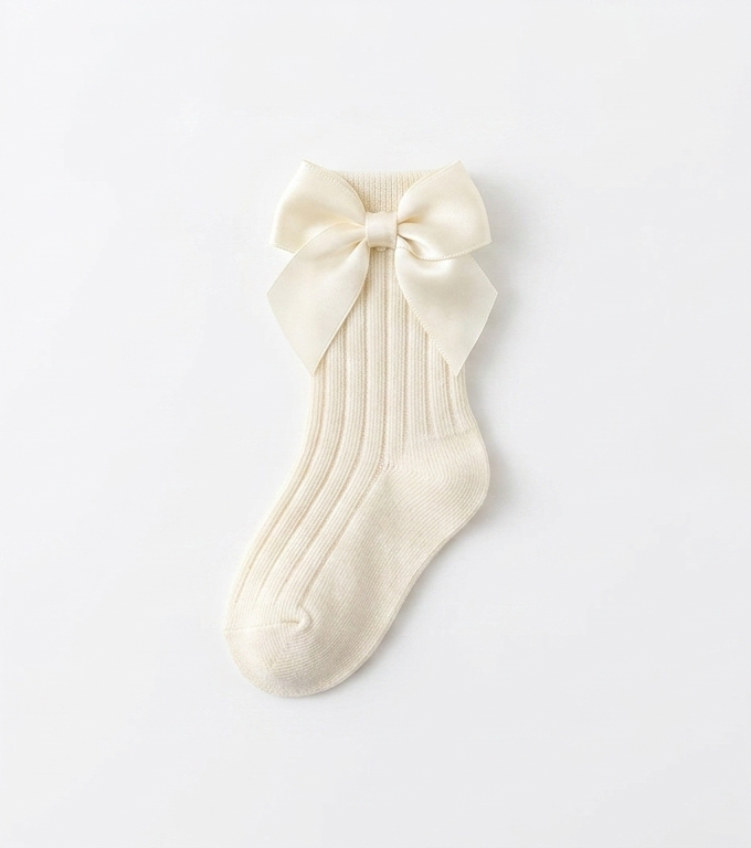 Long Socks - Beige