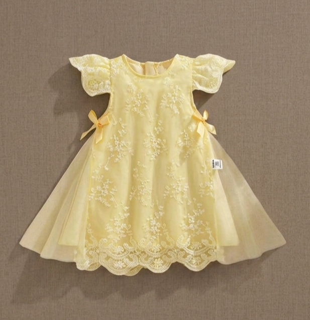 Sun-Kissed Petal Frock