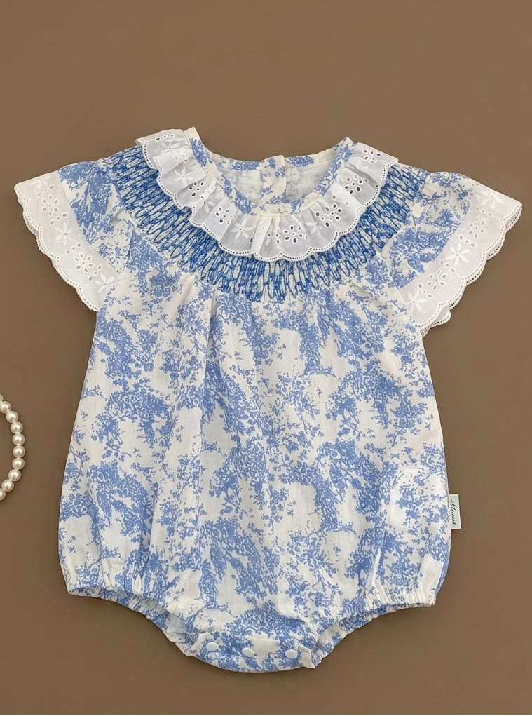 Bluebell Garden Romper