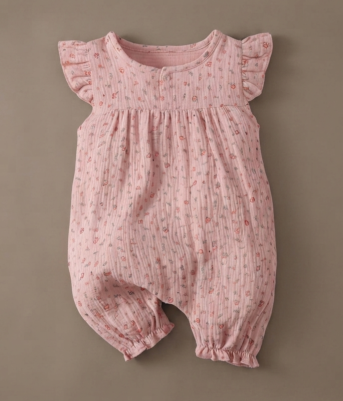 The Vintage Floral Bloom Romper