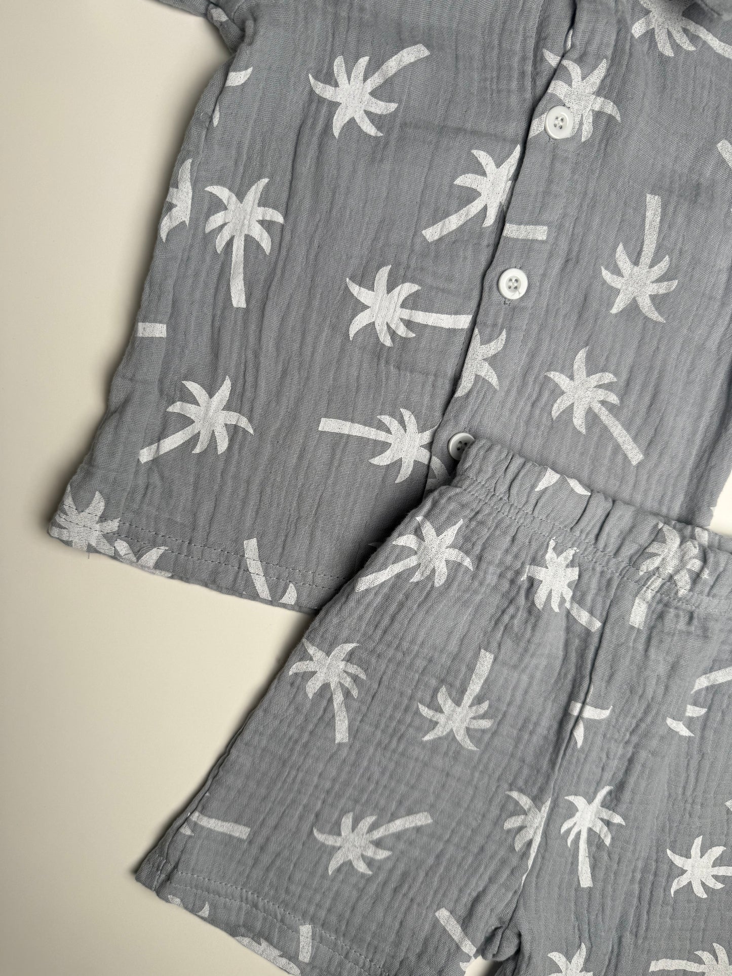 Palm Breeza Muslin Set