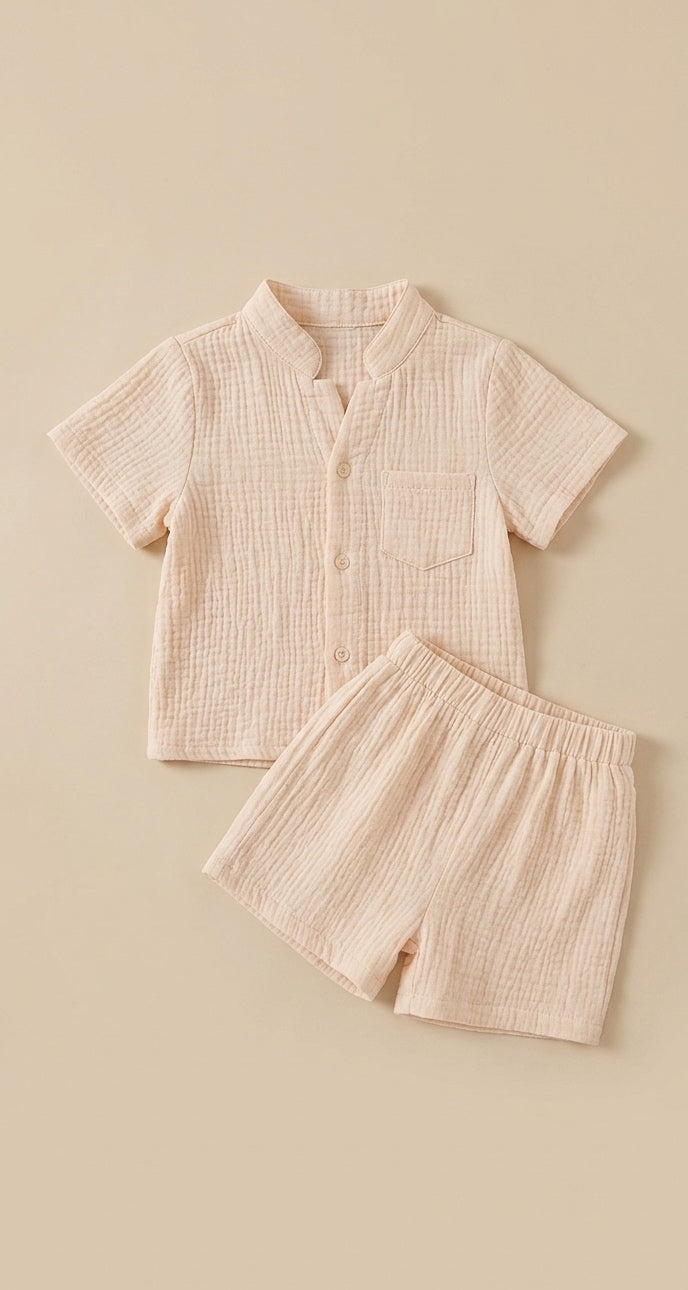 The Peekaboo Muslin Loungewear Set