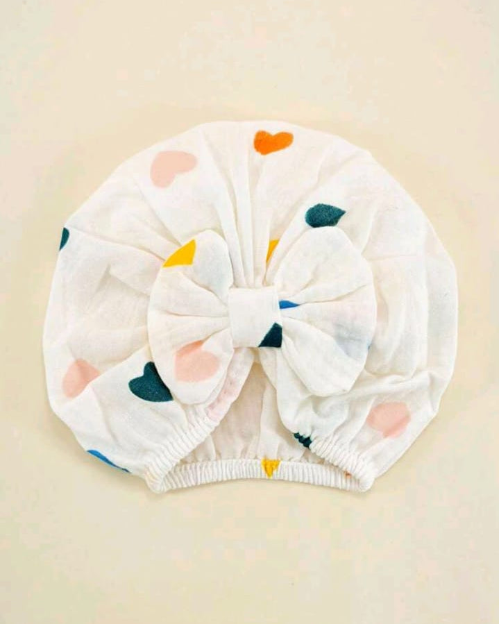 Muslin turban cap