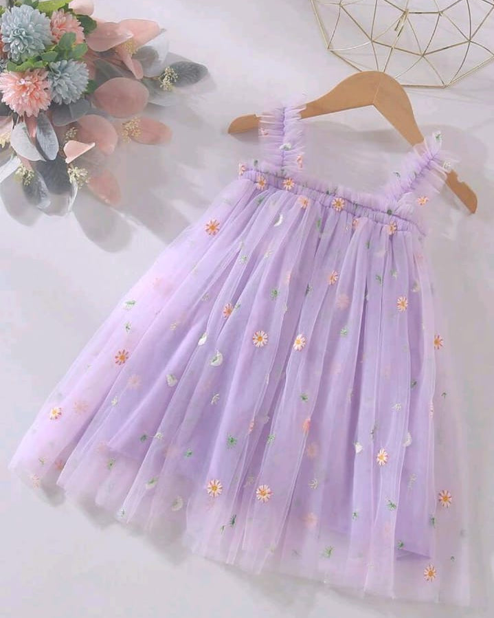 Purple Celestial Frock