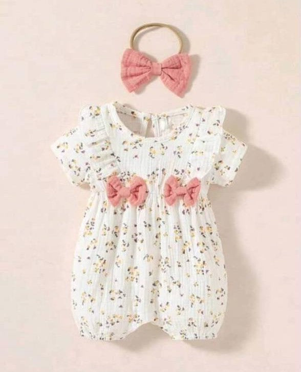 The Meadow & Floral Romper Set