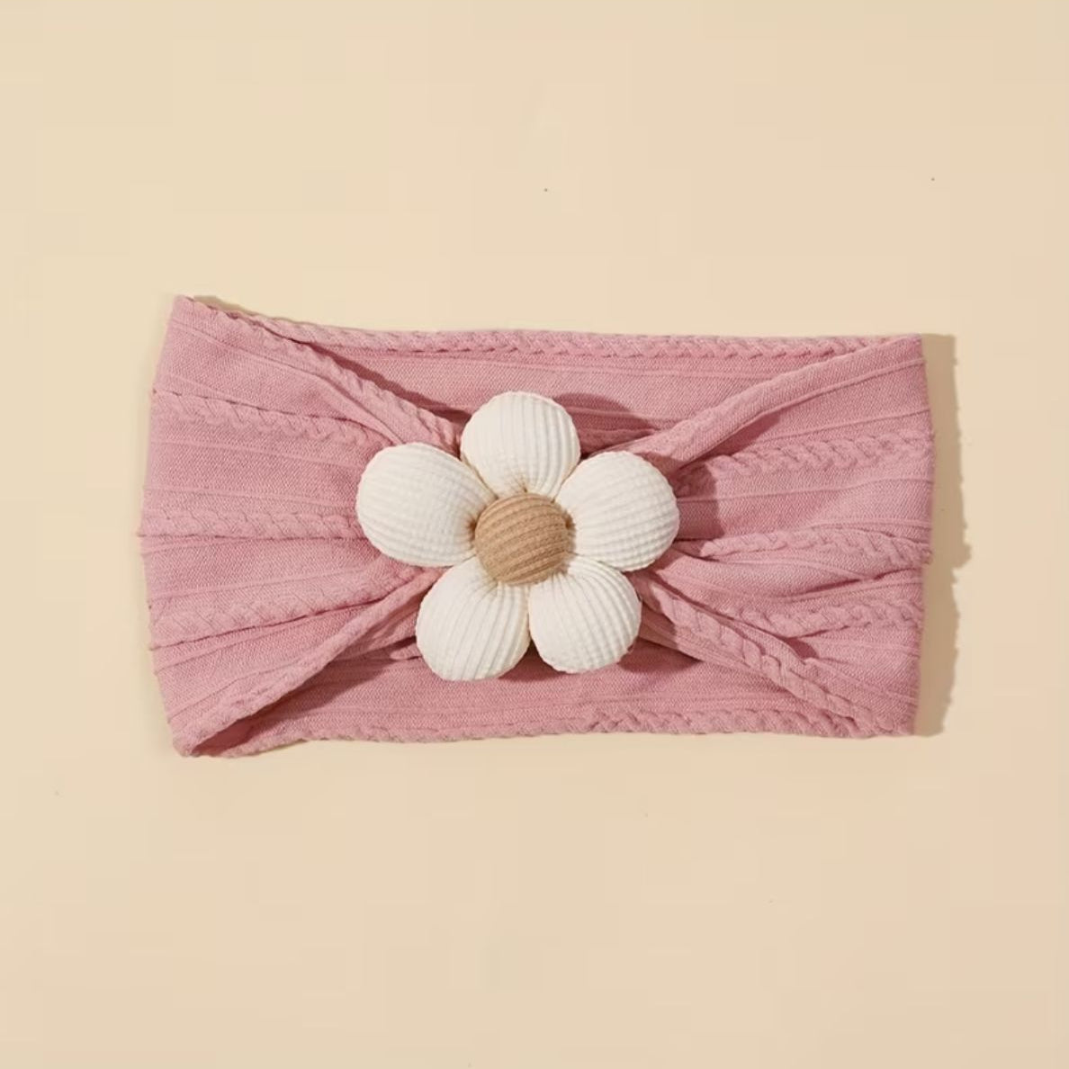 Flower Headband - Pink