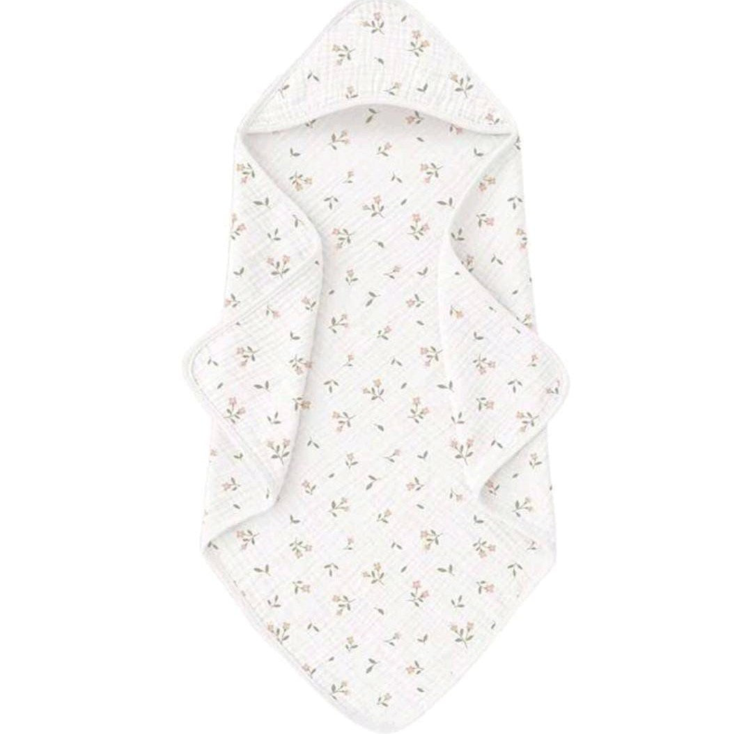 Floral Receiving Blanket