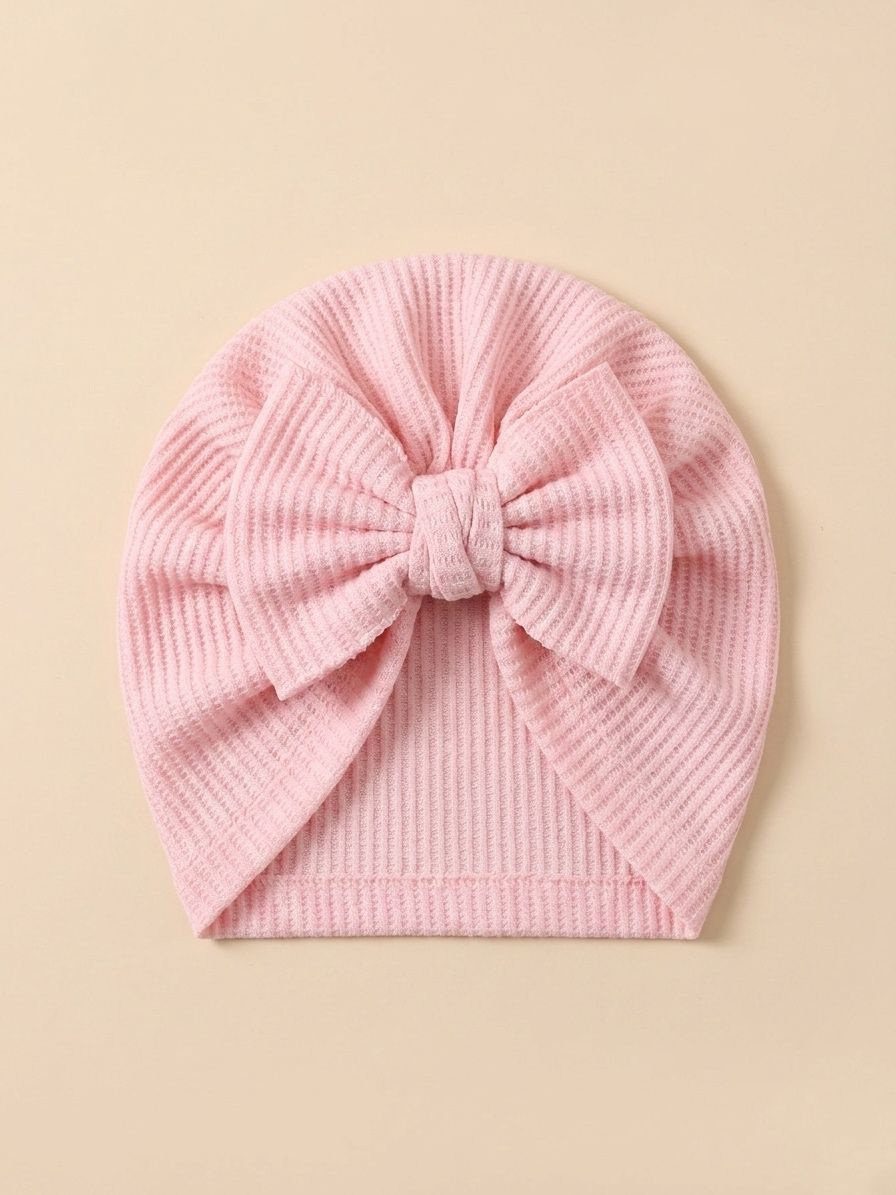 Baby Pink Turban Cap