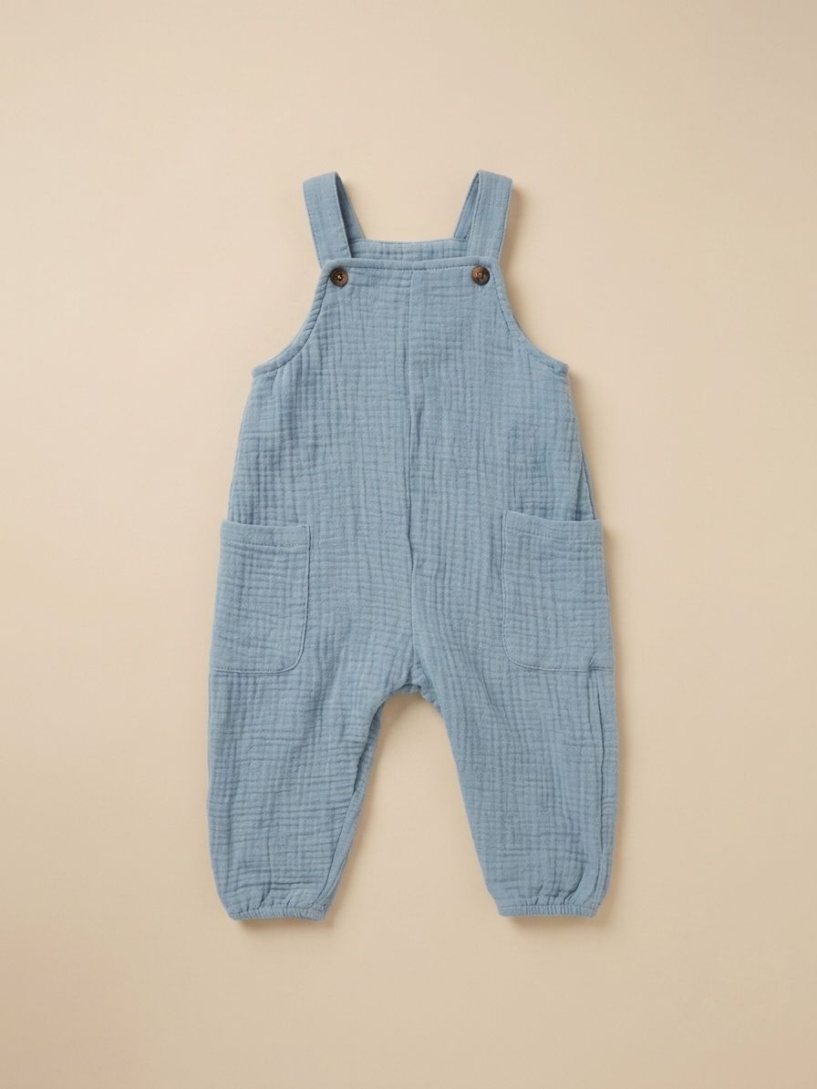 Dusty Blue Dungaree