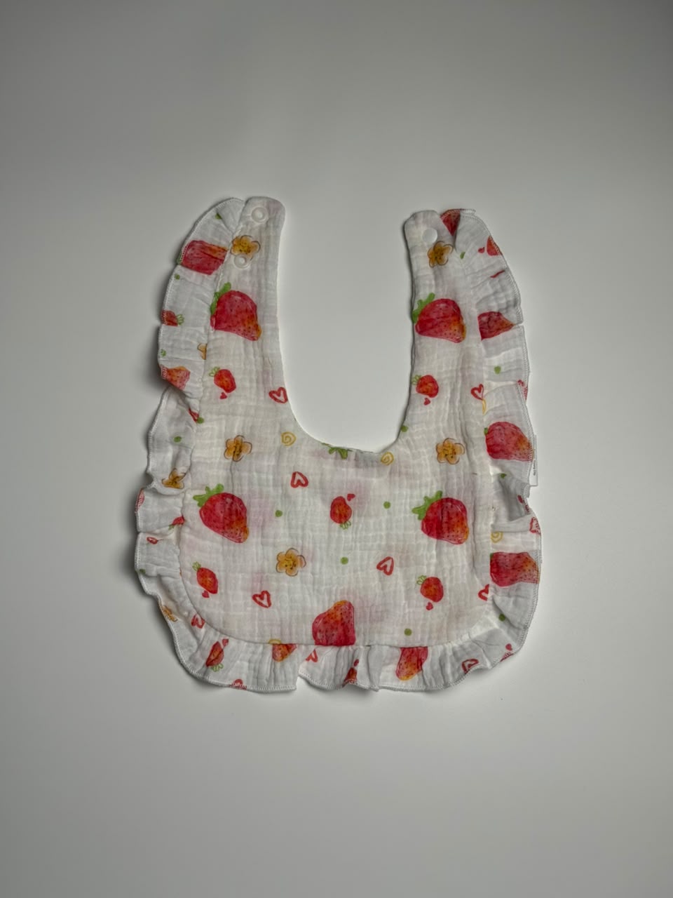 Bib - Strawberry Fields Ruffle