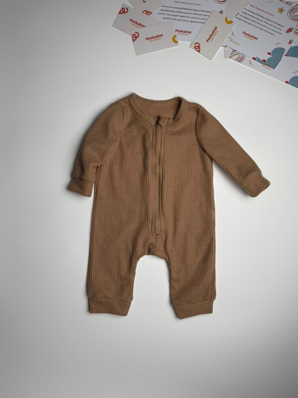 Waffle Knit Romper