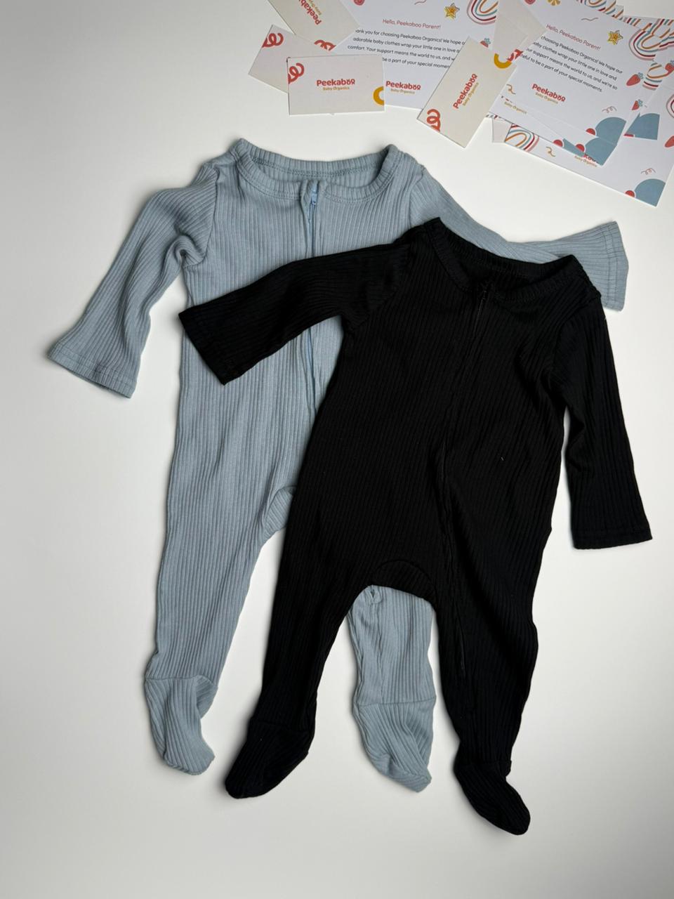 The Serene Knit Romper - Set Of 2