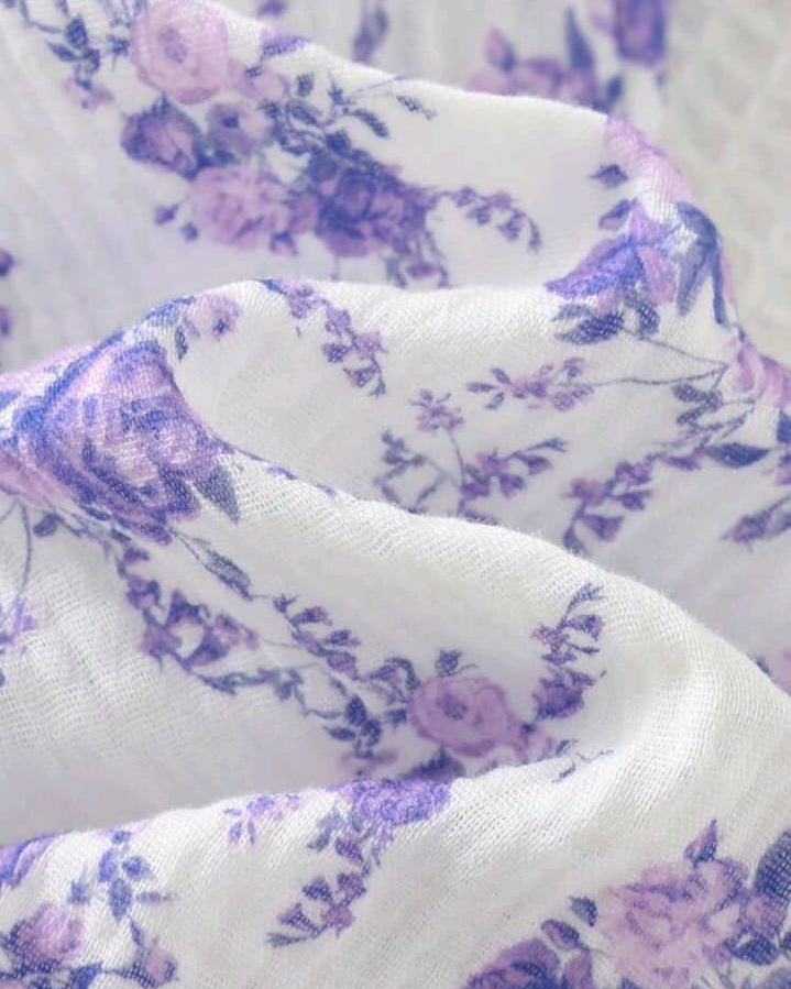 The Purple Floral Set