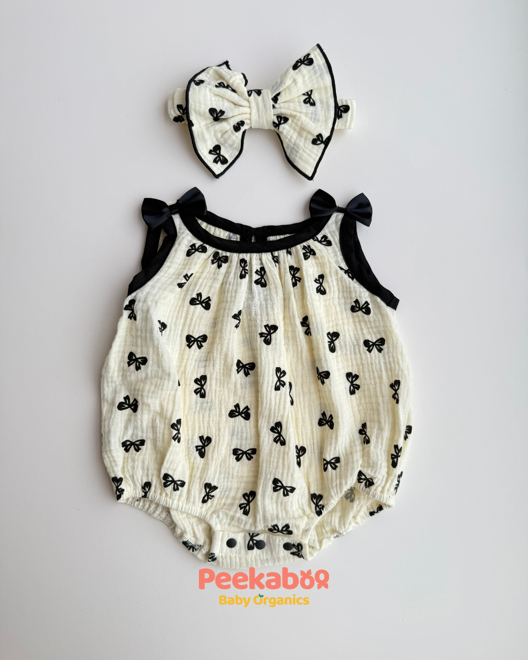 Bow Bodysuit with Headband