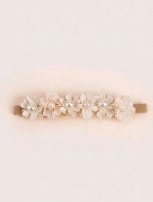 Pearl Floral Headband