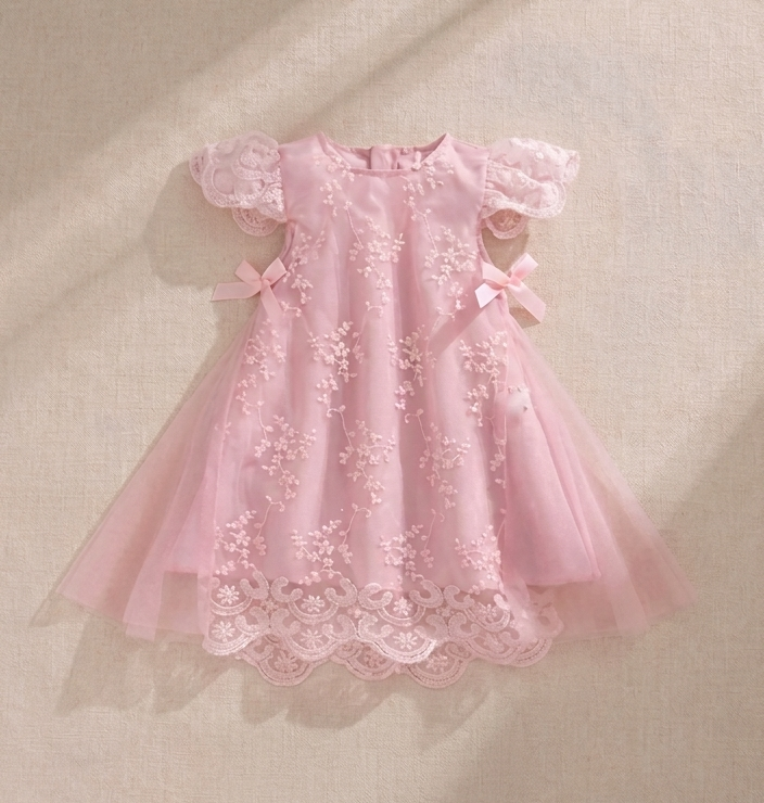 The Enchanted Petal Frock