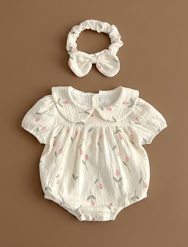 The Sweet Tulip Muslin Set