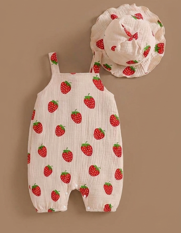 The Strawberry Romper Set