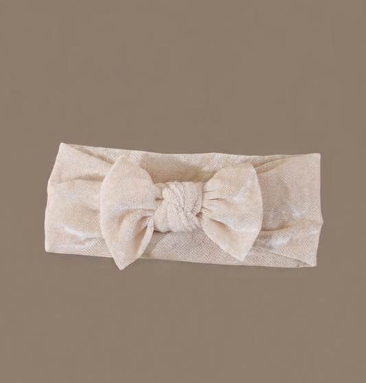 Textured Headband - Beige