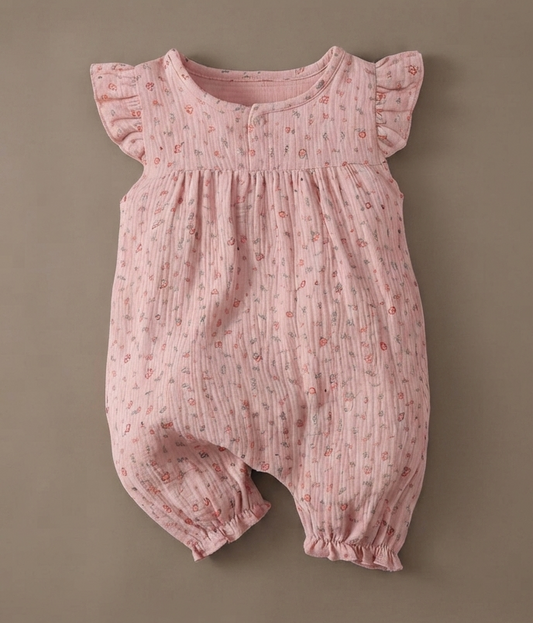 The Vintage Floral Bloom Romper