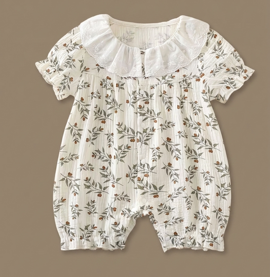 Balloon Leaf Romper