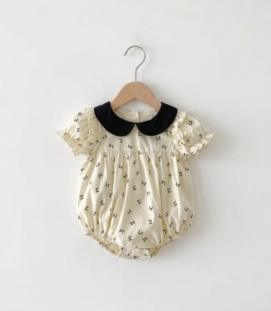 The Black Bows Romper