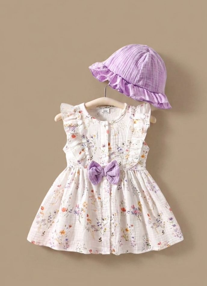 The Floral Forest Frock Set