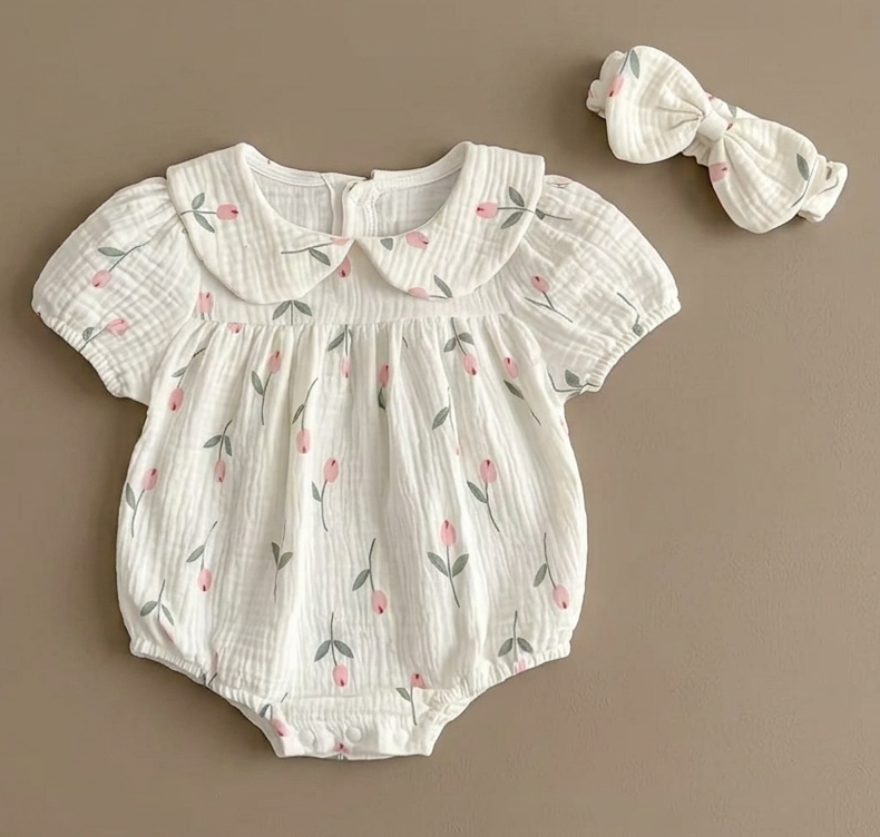 The Sweet Tulip Muslin Set