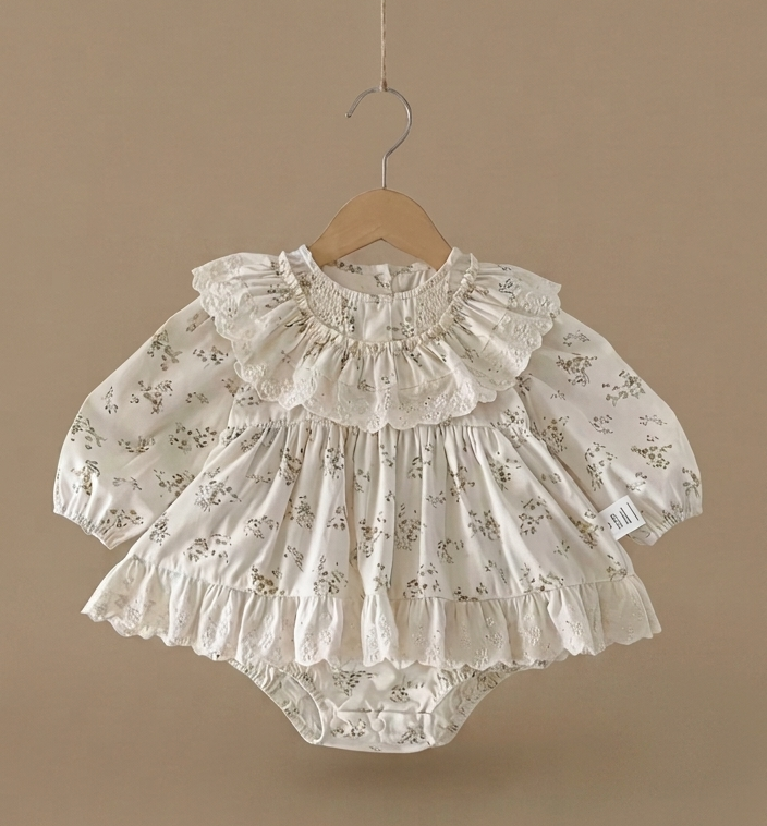 The Heritage Eyelet Romper