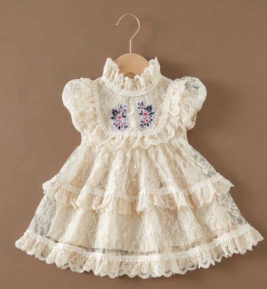 The Royal Lace Bloom Frock