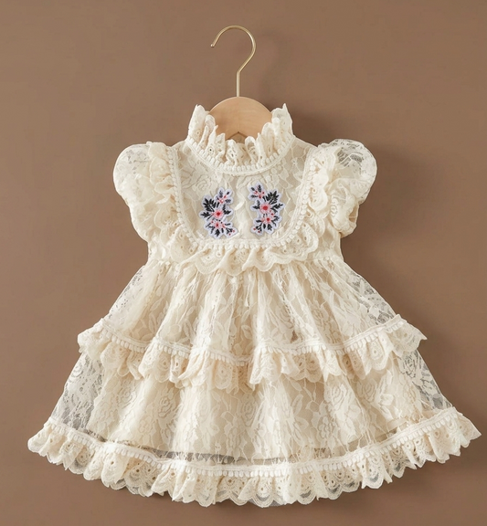 The Royal Lace Bloom Frock