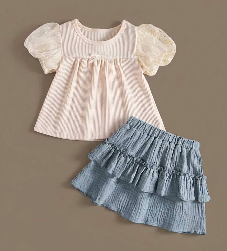 Serene Pastels Two-Piece Set