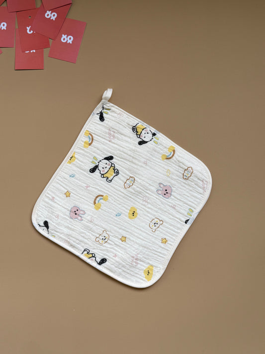Face Towel - Muslin and Plush Terry