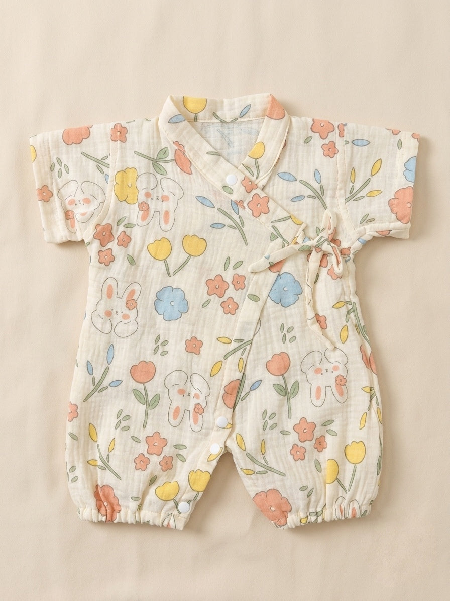 Kimono Romper - Floral