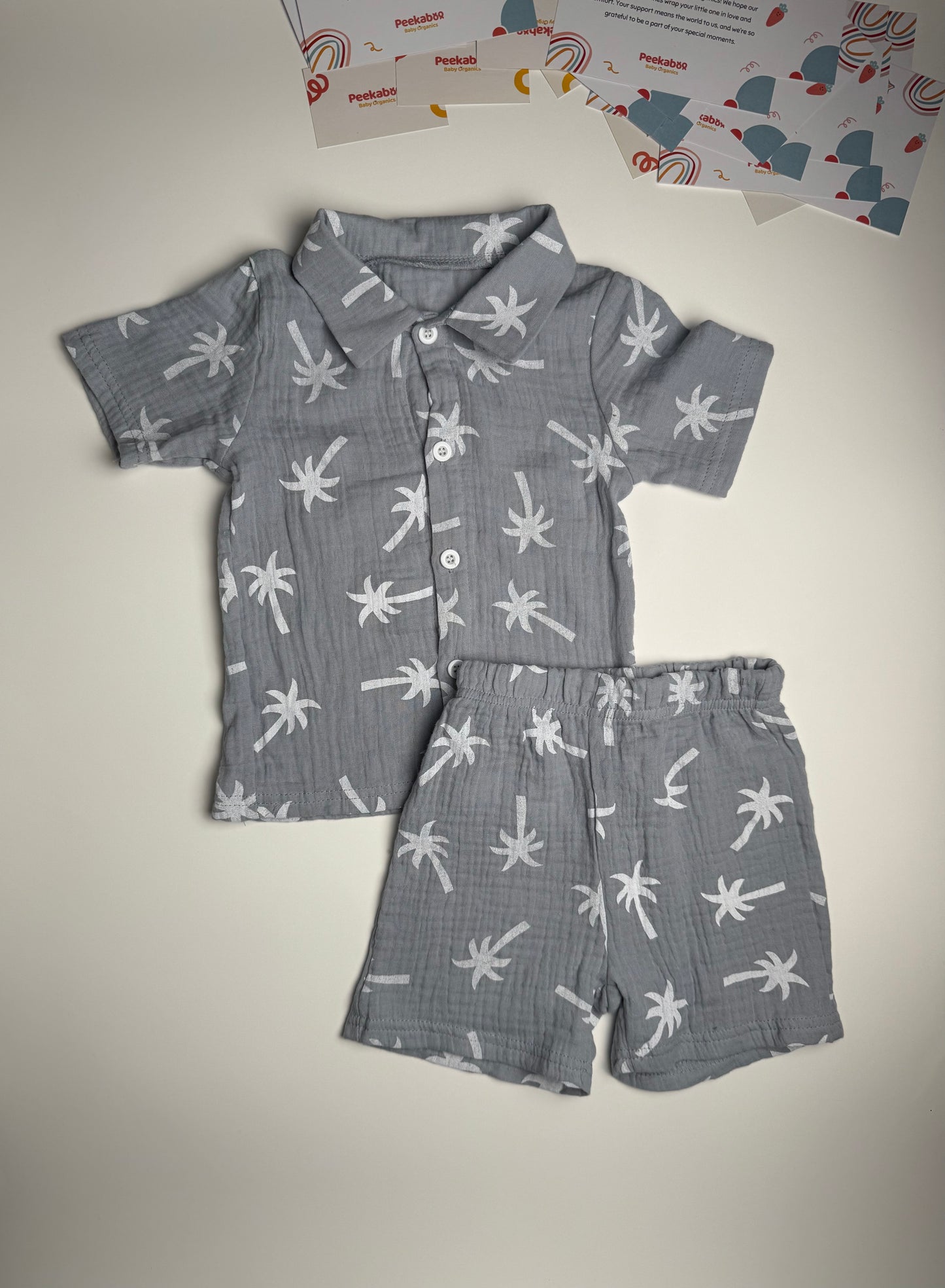 Palm Breeza Muslin Set