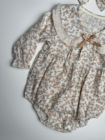 Meadow Blossom Balloon Romper