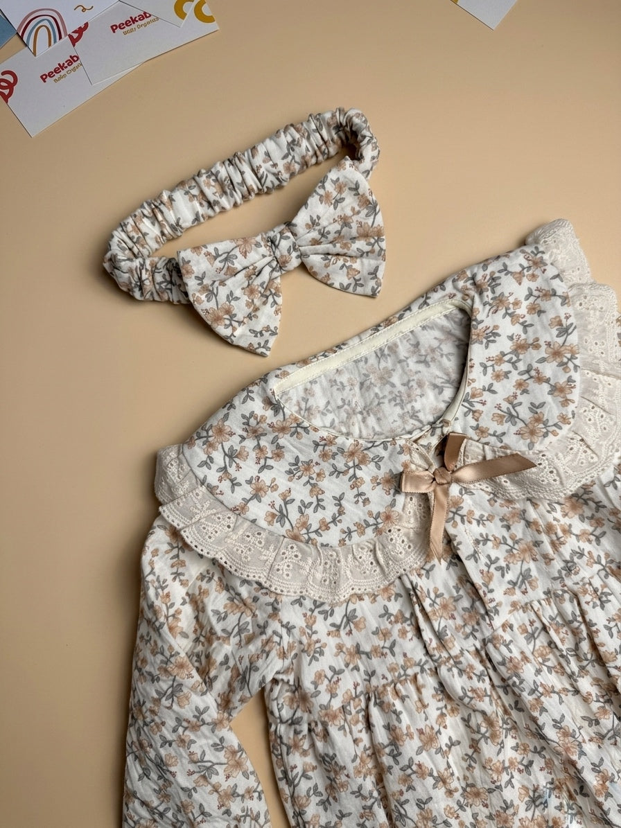 Meadow Blossom Balloon Romper