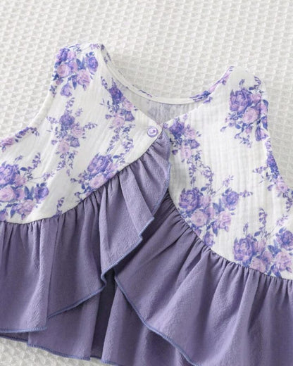 The Purple Floral Set