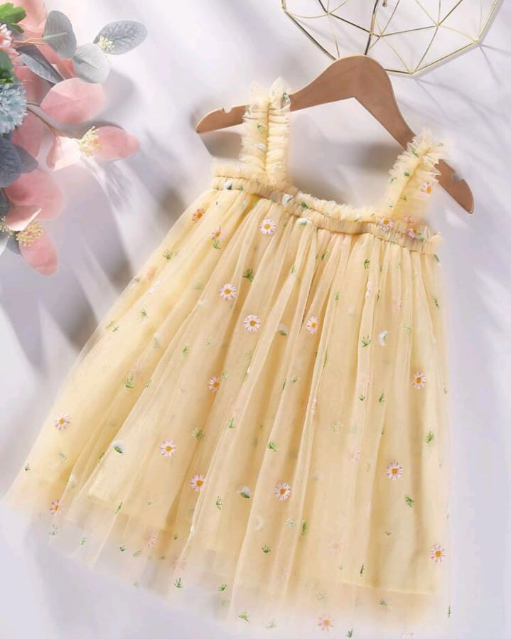 Yellow Celestial Frock
