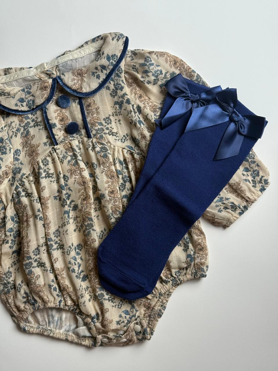 Linen Floral Bodysuit