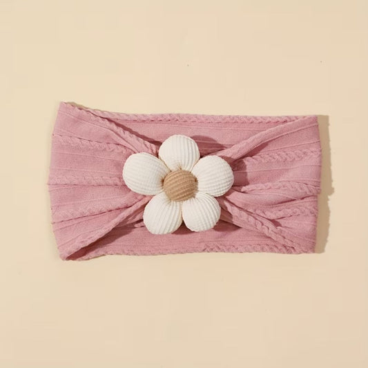 Flower Headband - Pink