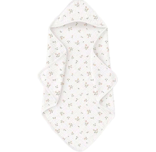 Floral Receiving Blanket