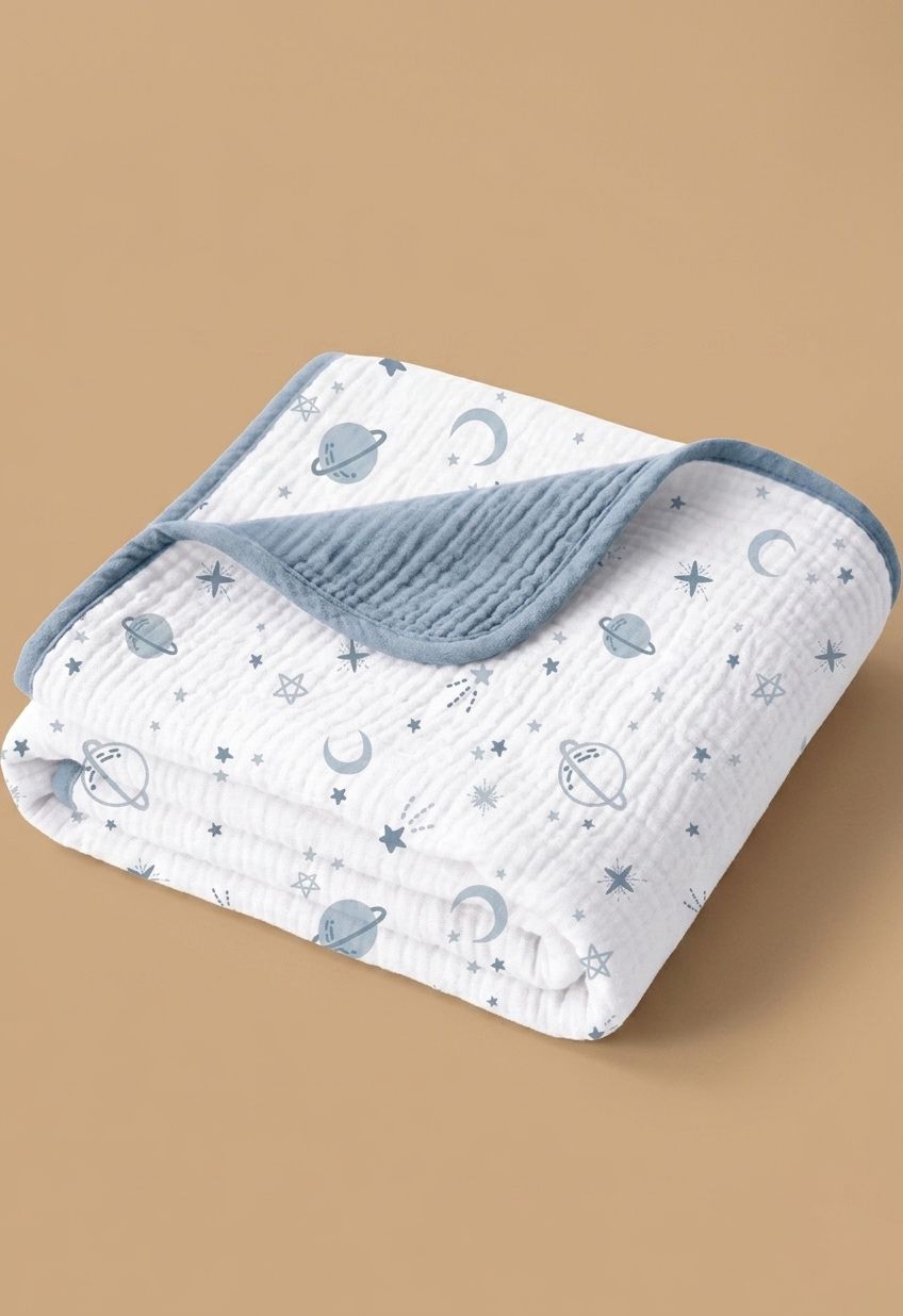 The Space Double Side Blanket