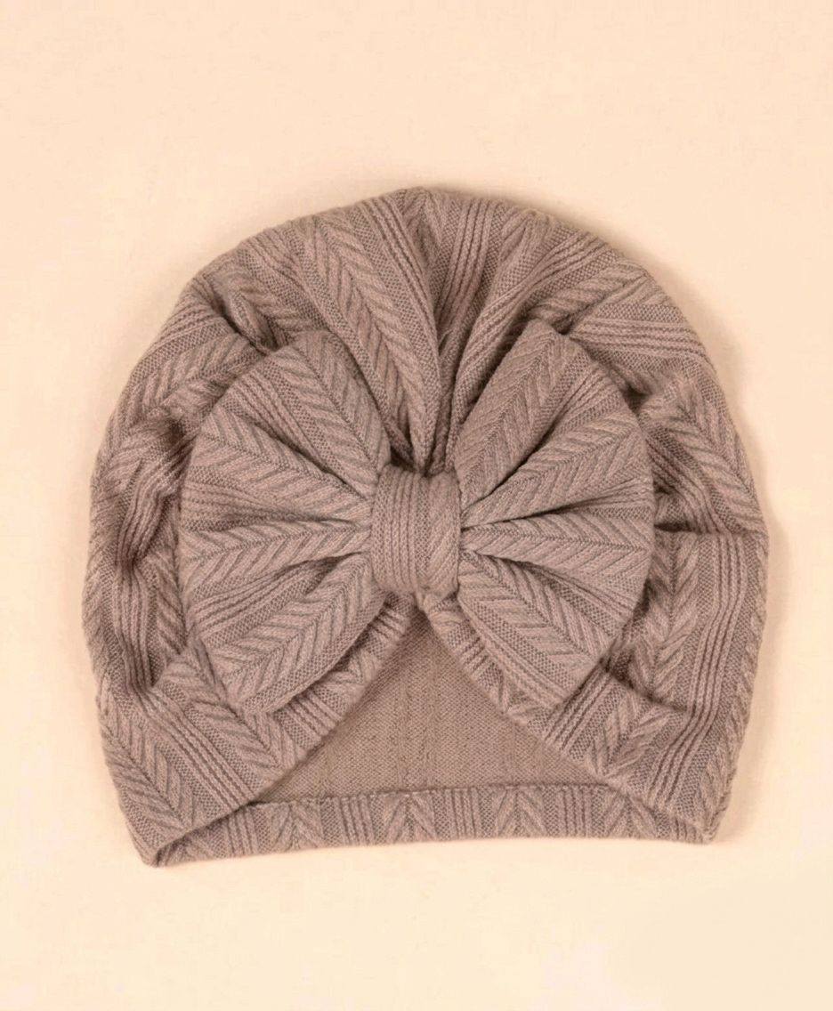 Brownish Grey Turban Cap