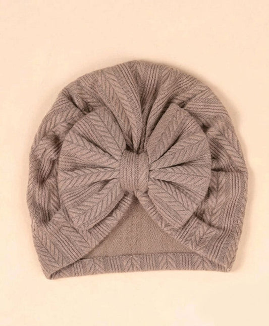 Brownish Grey Turban Cap