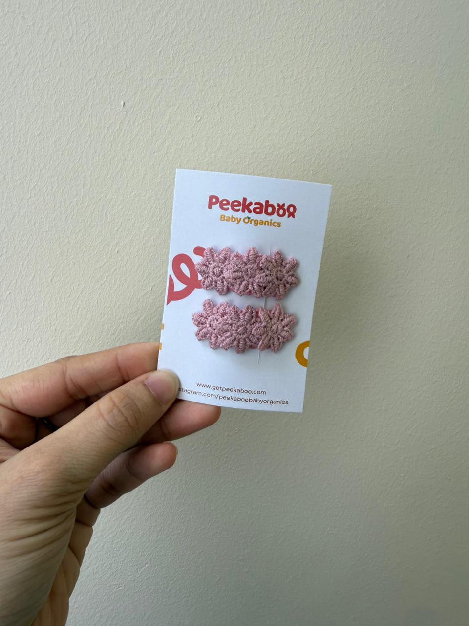 Floral Mini Clip - Shade Of Pink