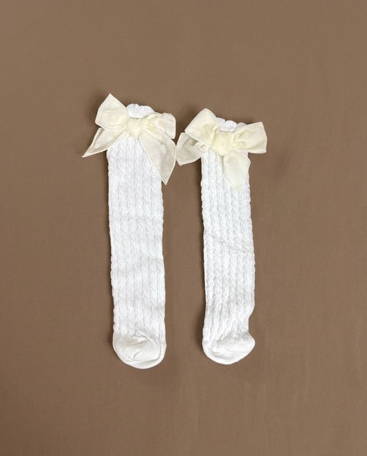 The Vintage Heirloom White Socks