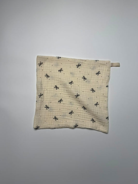 Face Towel - Bow Tie Dainty