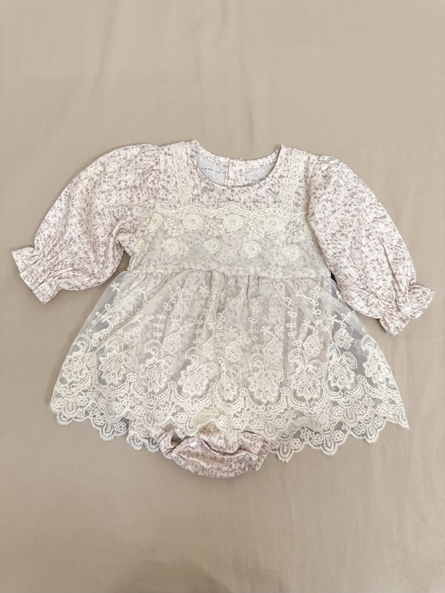 Petal Ruffle Romper