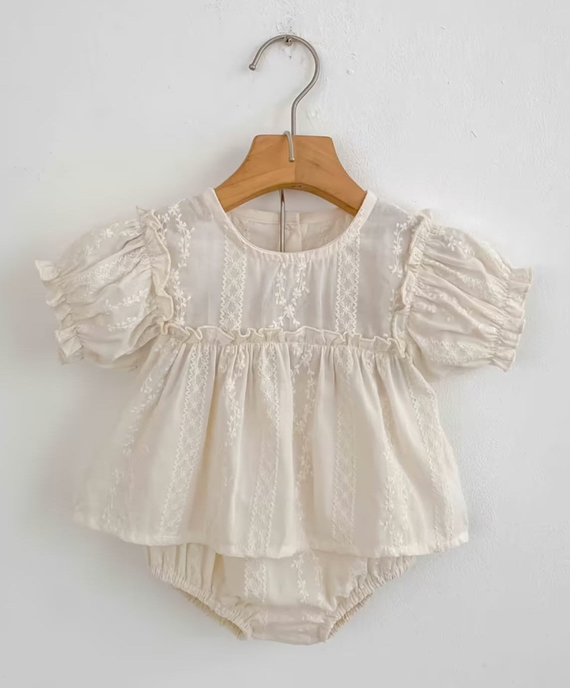 The Victorian Lace Heirloom Romper